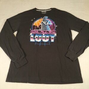 Fortnite‎ Shirt Men's  XL Graphic Tee Shirt Good Condition "Give Me The Loot"